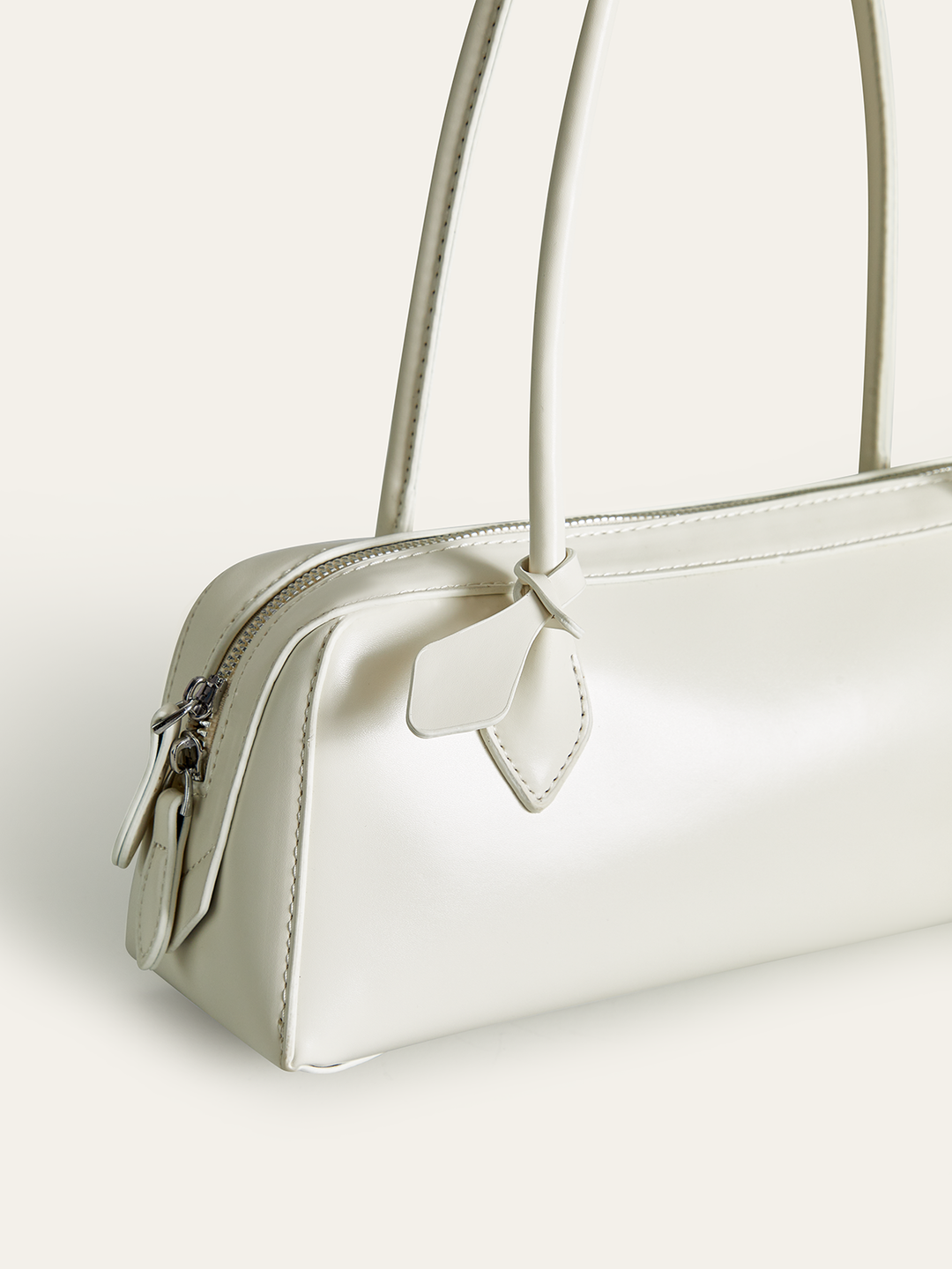 PU Leather Double Strap Shoulder Bag