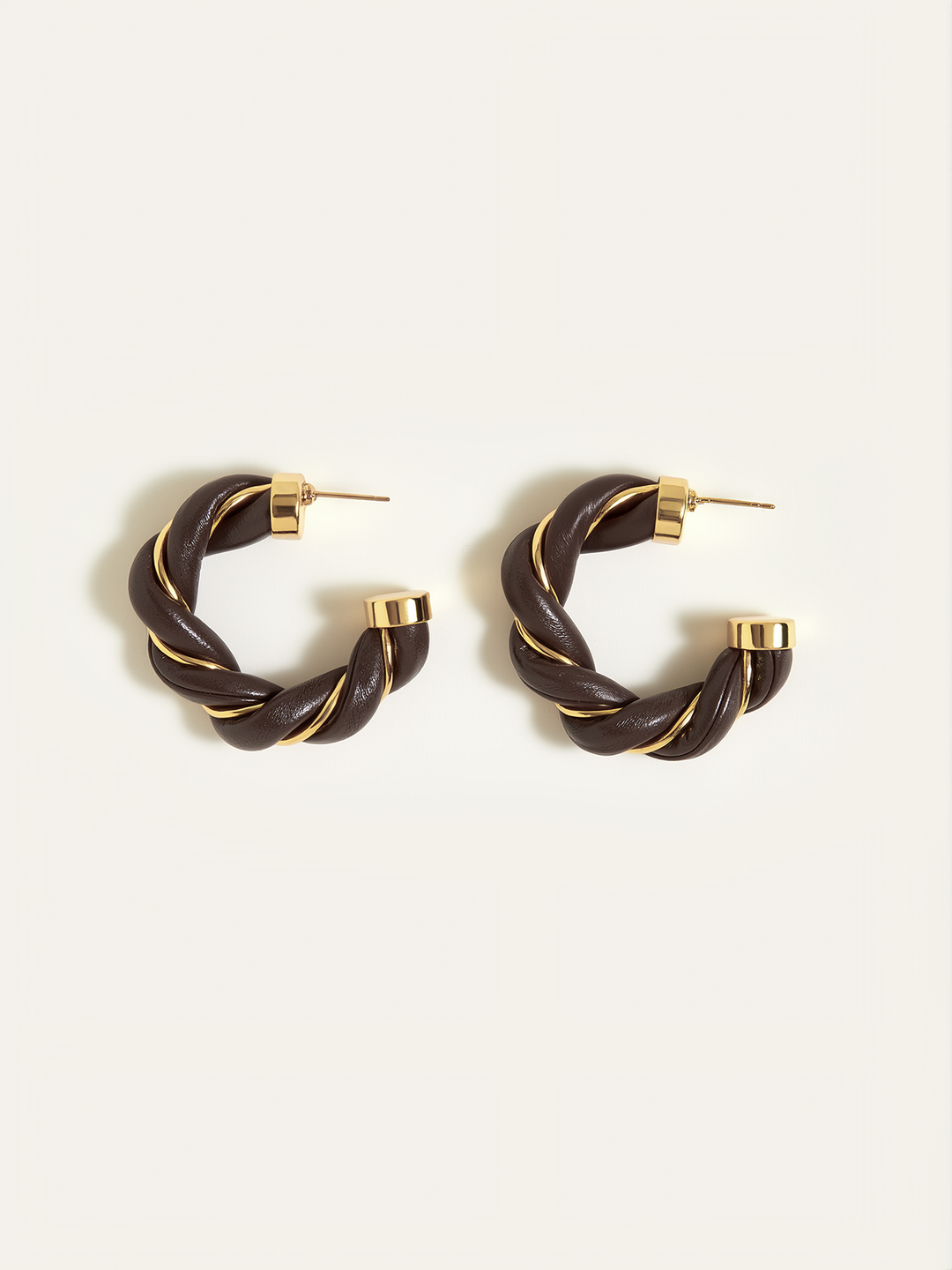 Twisted Hoop Earrings