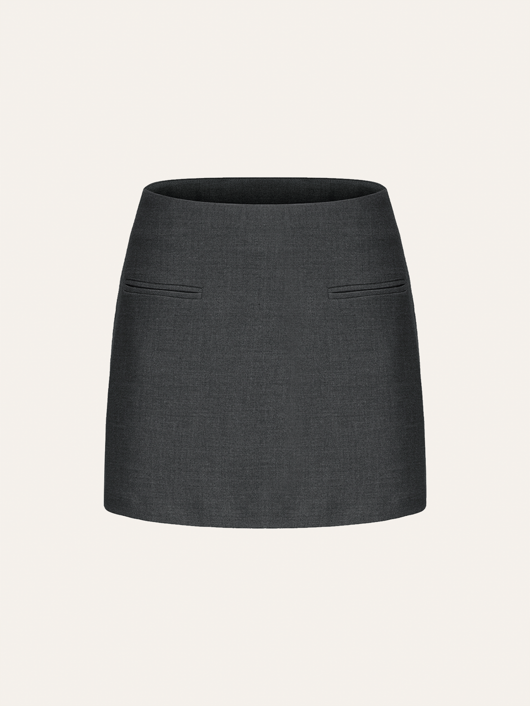 Mid-Waist Mini Skirt