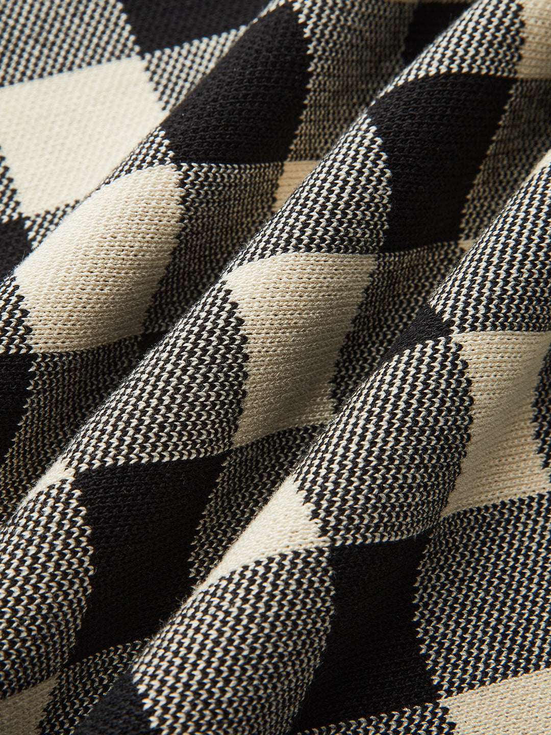 Checkered Cami Peplum Top and Skirt Set