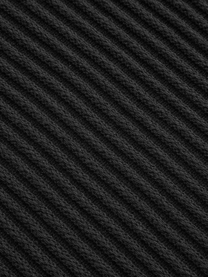 Sleeveless Fringe Hem Sweater Dress