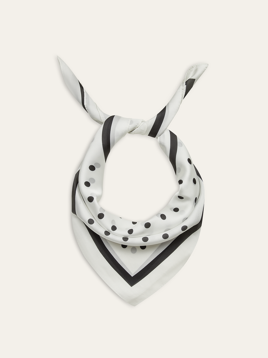 Polka Dot Square Scarf