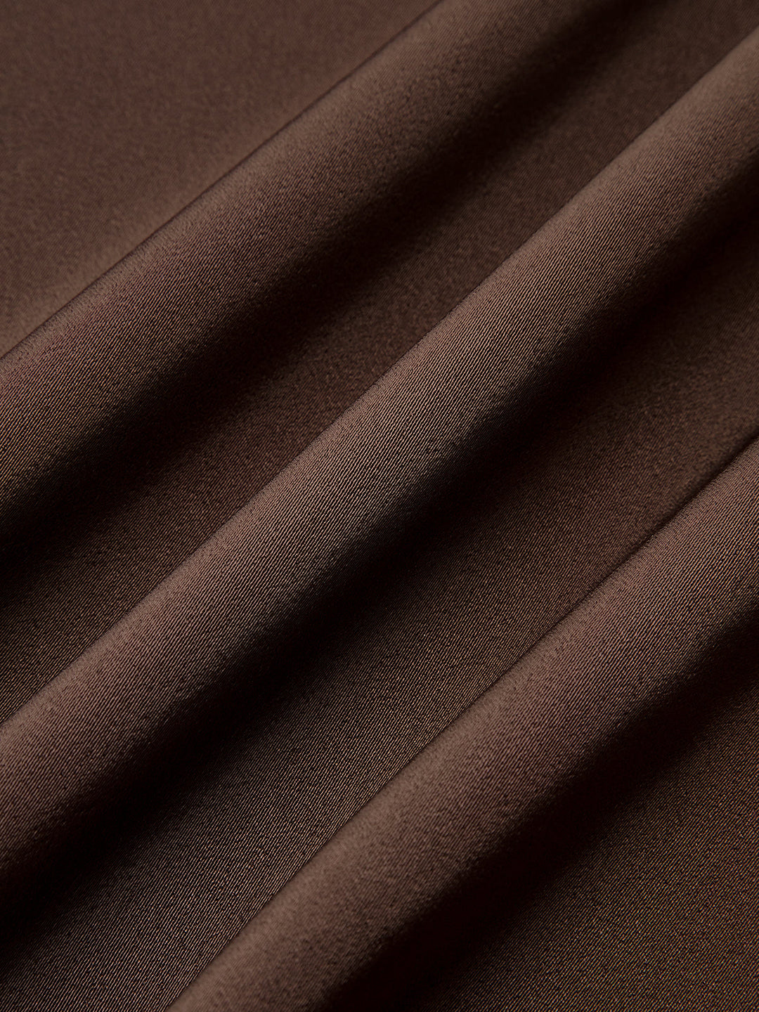 Satin Cowl Neck Midi Dress with Belt