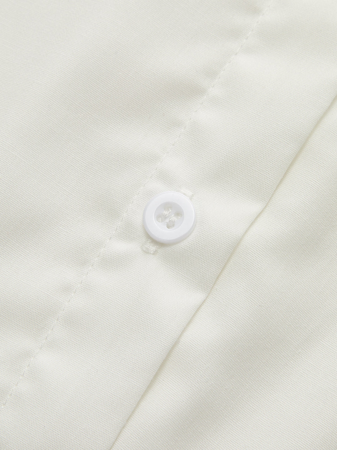 Puff-Sleeve Button-Down Shirt