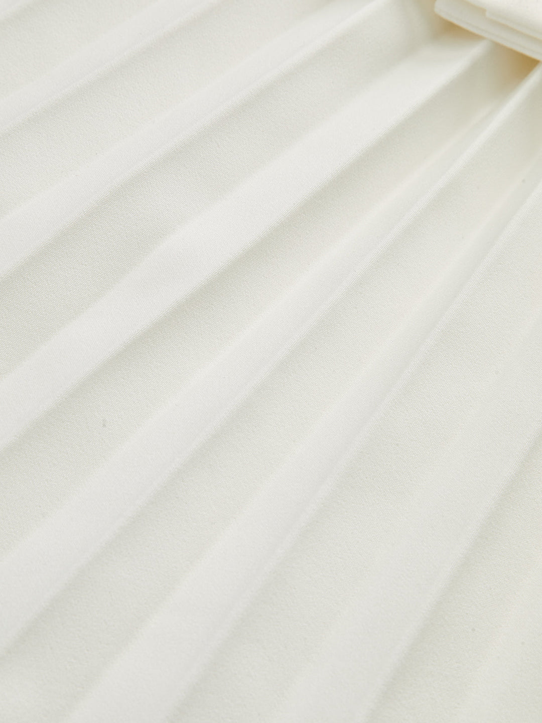 Sleeveless Metal Detail Pleated Mini Dress