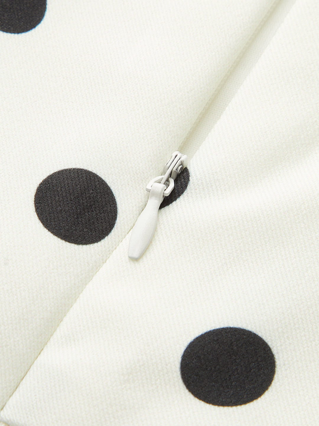 Polka Dot Square Neck Maxi Dress