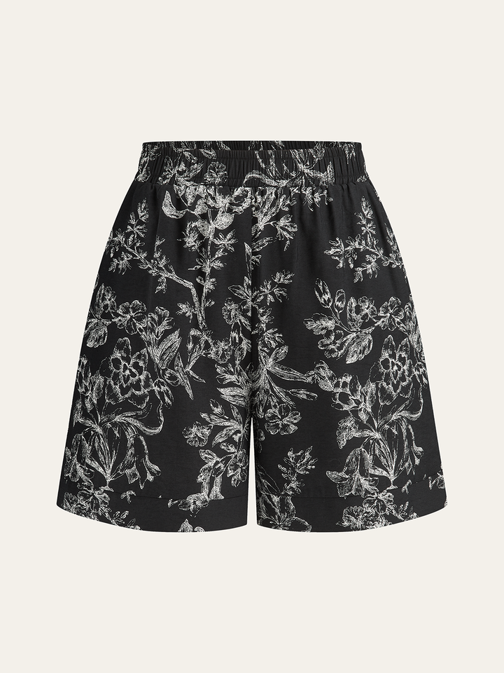 Floral Print Three-Piece Set