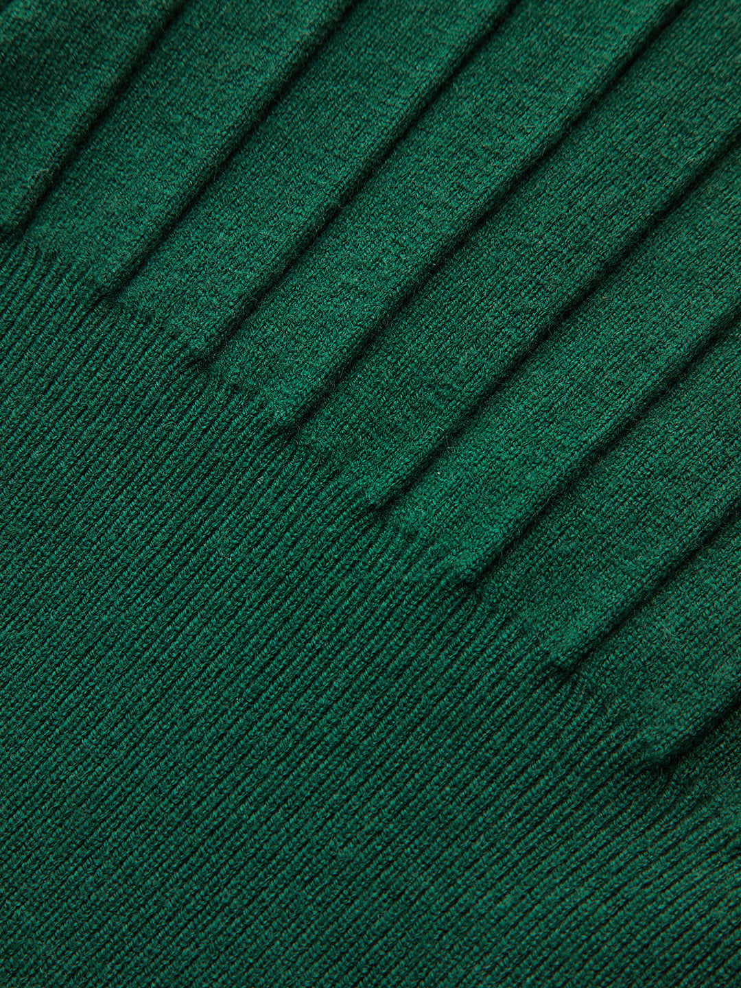 Metal Detail Cap Sleeve Ribbed Knit Vest