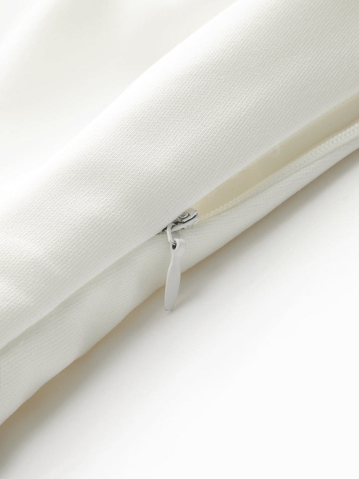 Off-Shoulder Ruched Flare Dress