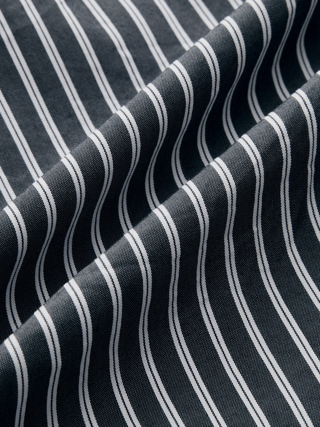 Striped Cinched Waist Cropped Shirt