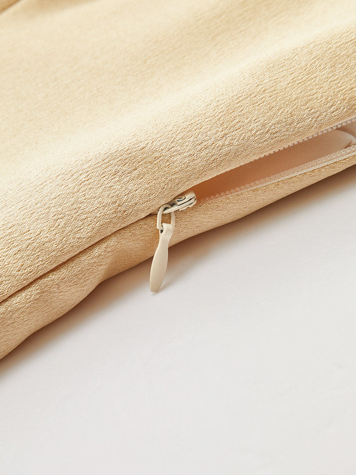 Metal Embellished Strap Mini Dress