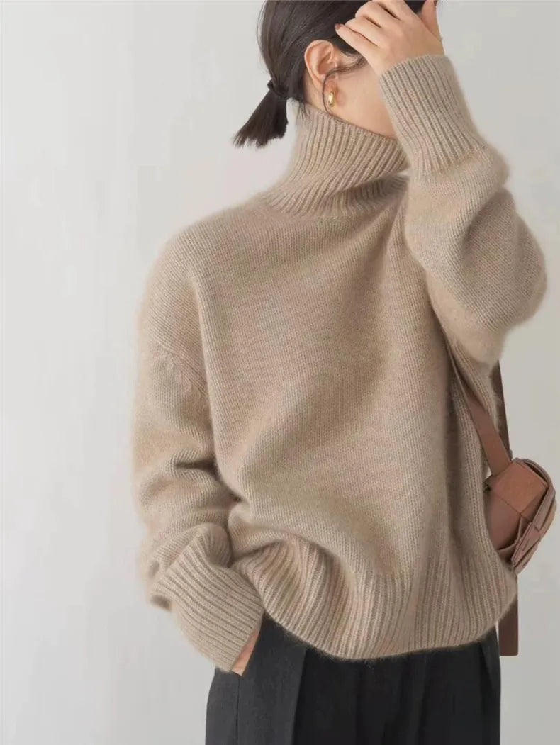 Isabella - High Neck Sweater