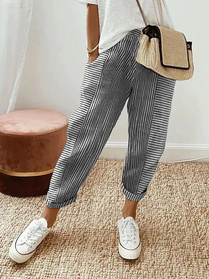Loa | Striped Pants
