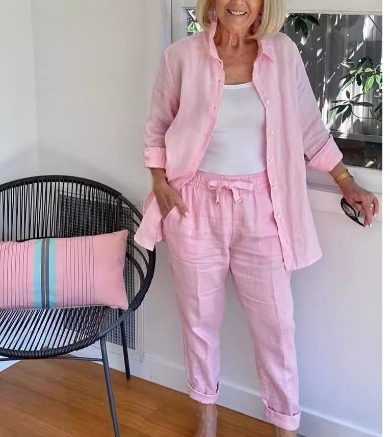 Henna - Long Sleeved Shirt and Pants Set