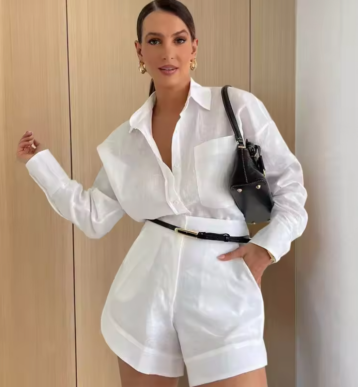 Ivora™ | Summer Lapel Two Piece Set