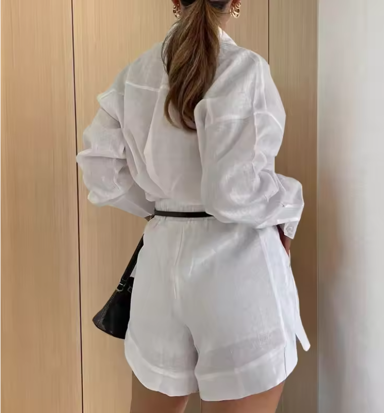 Ivora™ | Summer Lapel Two Piece Set