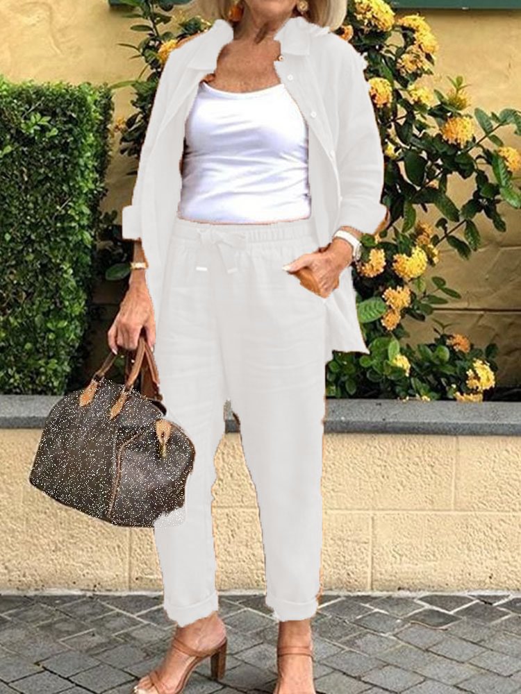 Henna - Long Sleeved Shirt and Pants Set