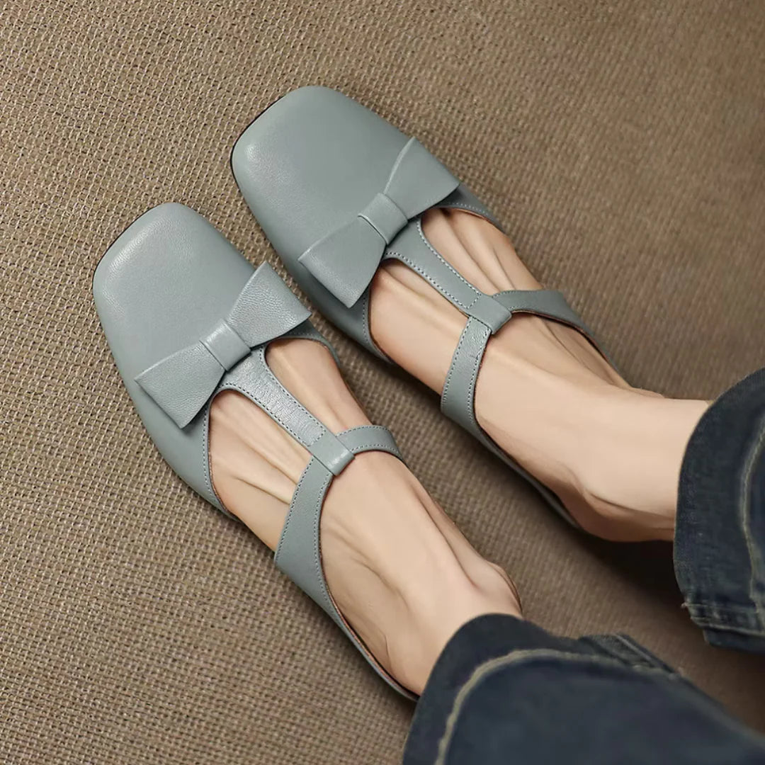 Ivora™ | Lina Square Toe Slippers