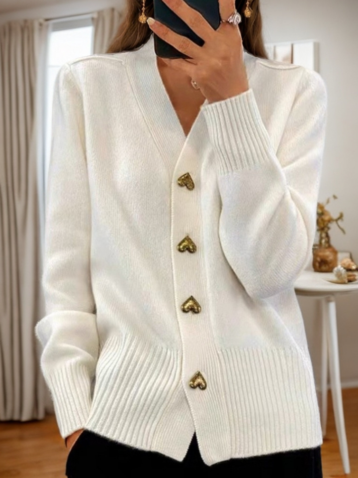 Adele Heart Cardigan