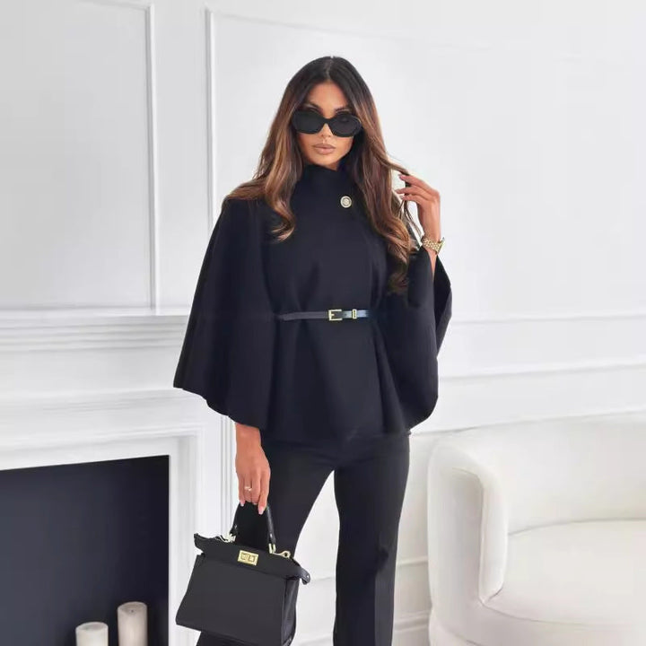 Lea – Chic Butterfly Jacket with Belt
