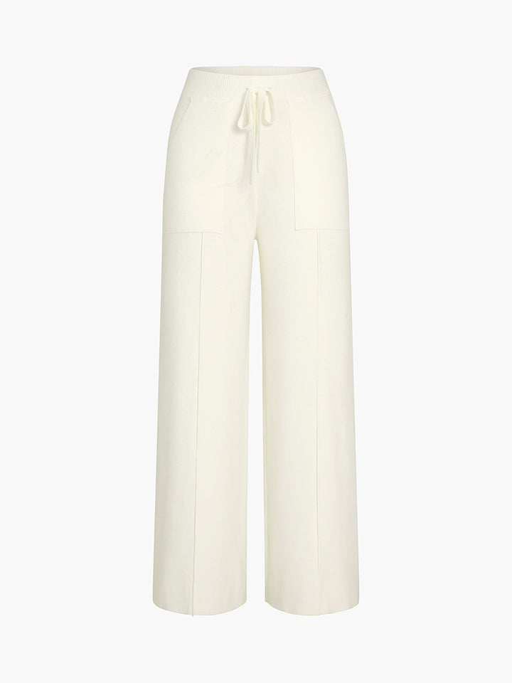 Live It Up Drawstring Knit Pants