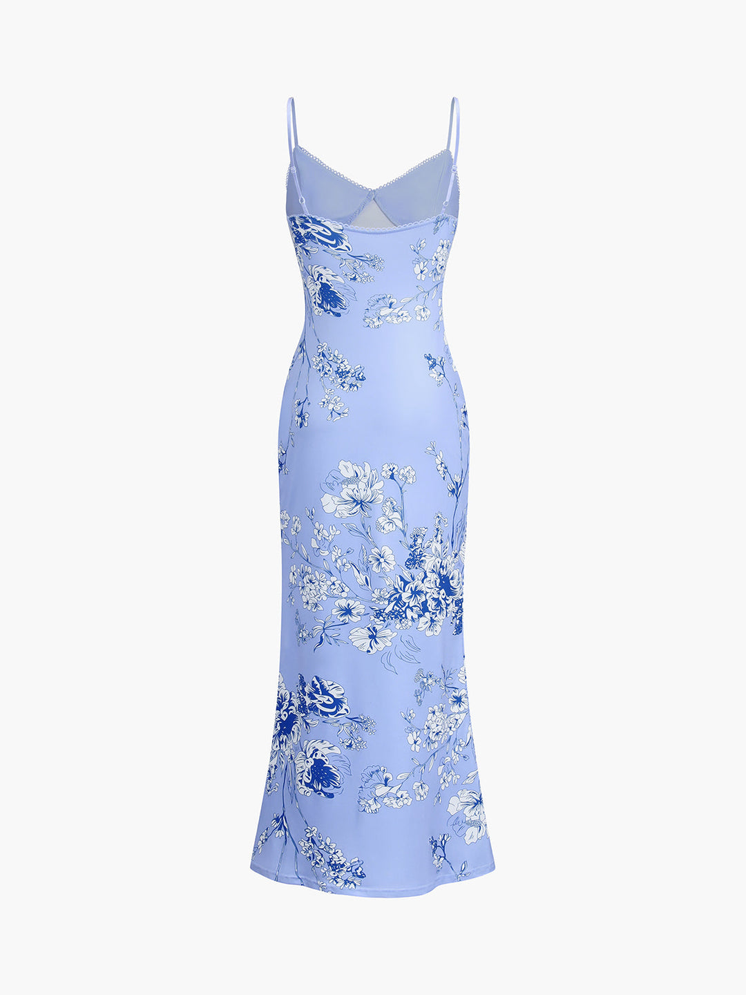 Floral Print Cami Long Dress