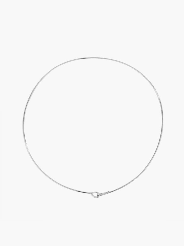Sterling Baroque Pearl Necklace