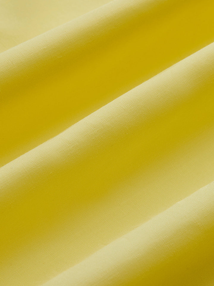 Pleated Lettuce Trim Skirt