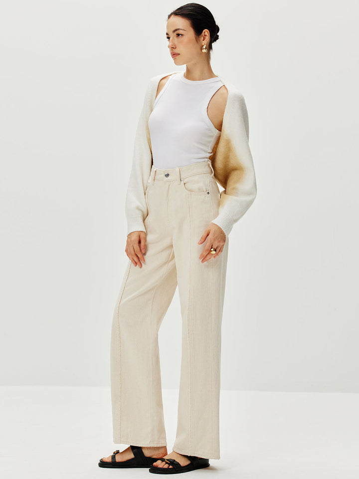 Oversized Gradient Knit Outerwear