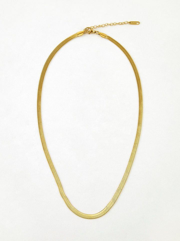 Minimalist Snake Chain Necklace