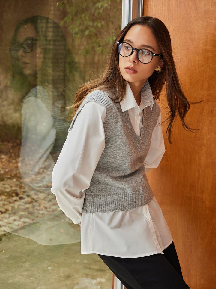 Pullover 2 in 1 Sweater
