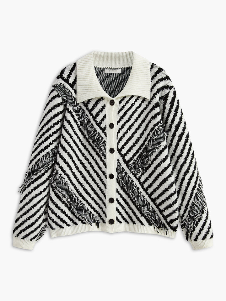 Boheme Button Lapel Cardigan