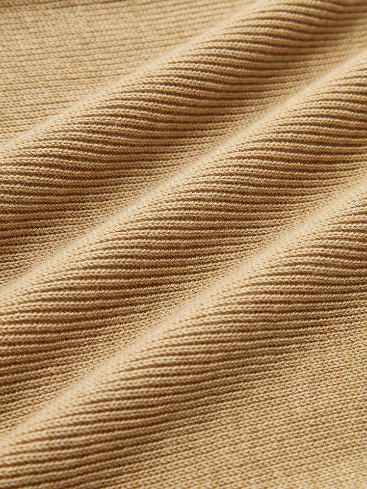 Mock Neck High Stretch Sweater