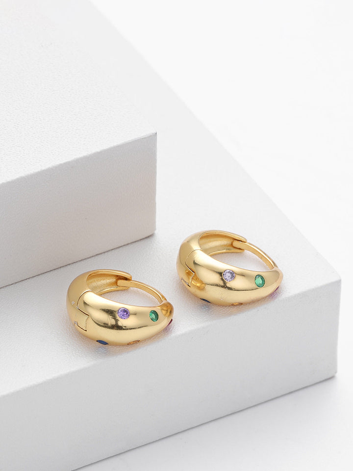 Chunky Hoop Earrings