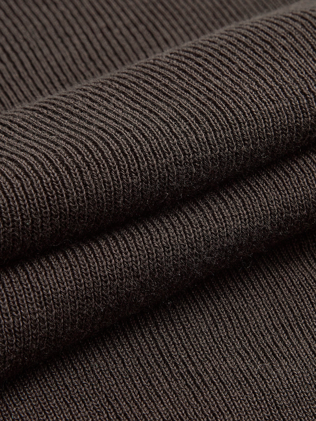 Side Pleated Slim Knit Top