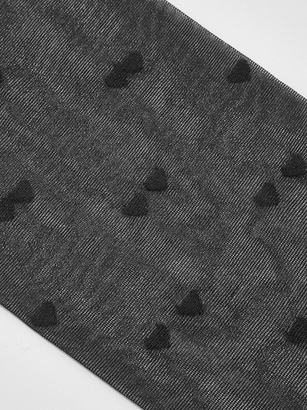 Heart-Pattern Sheer Tights
