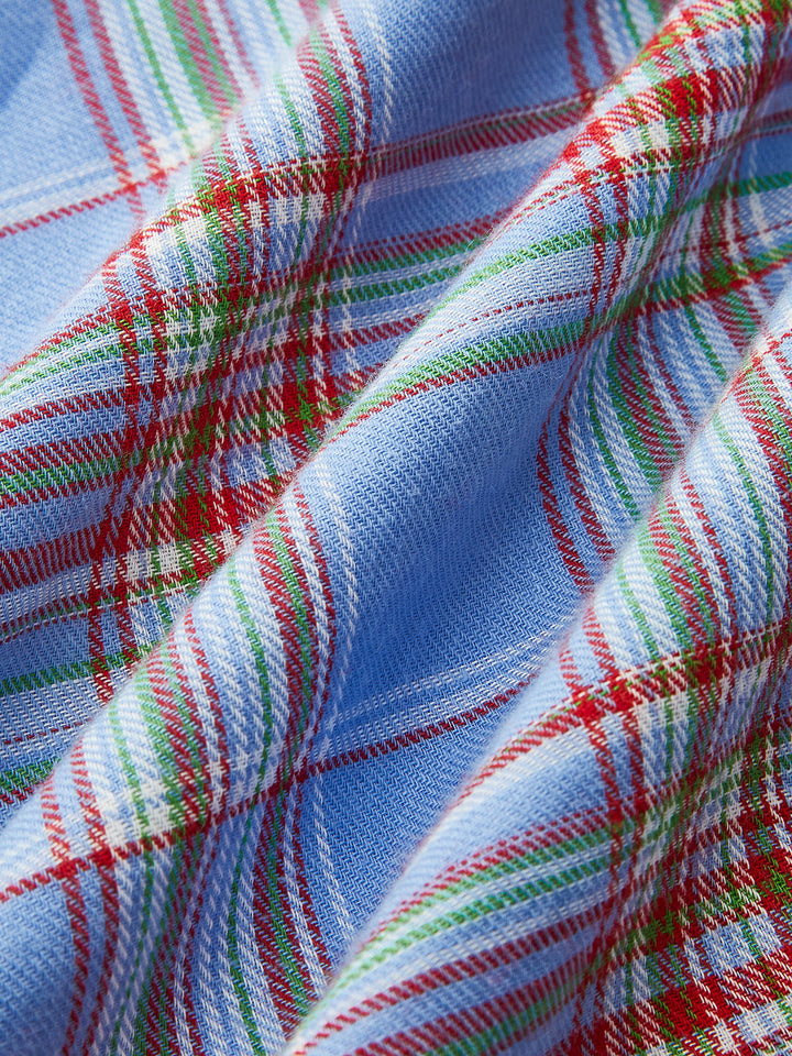 Plaid Bow Front Cami Dress
