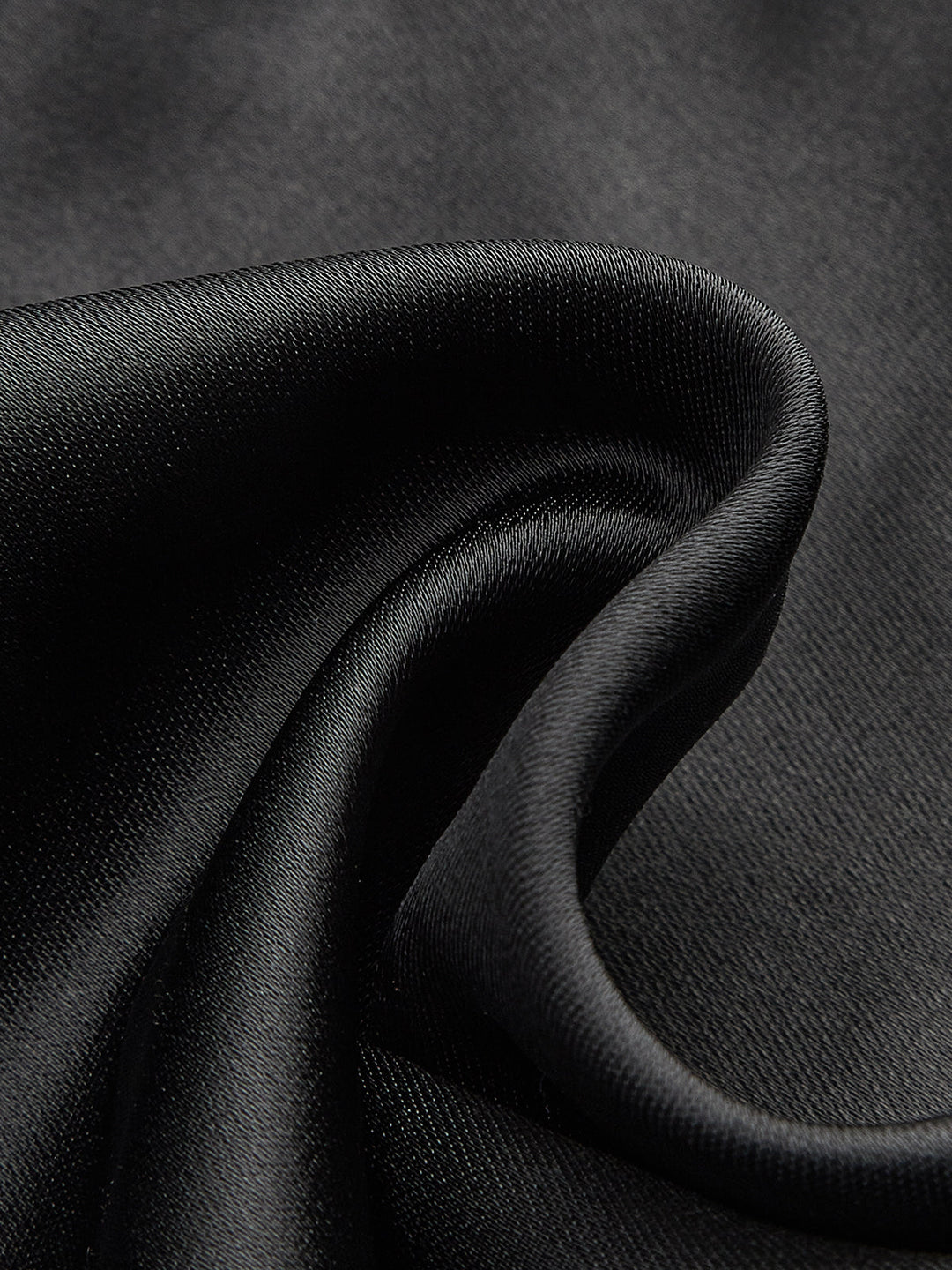 Satin Draped Halter Bodysuit