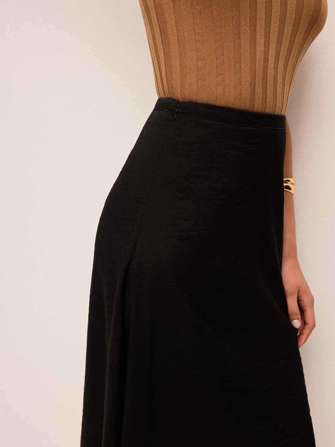 Asymmetric Hem Skirt