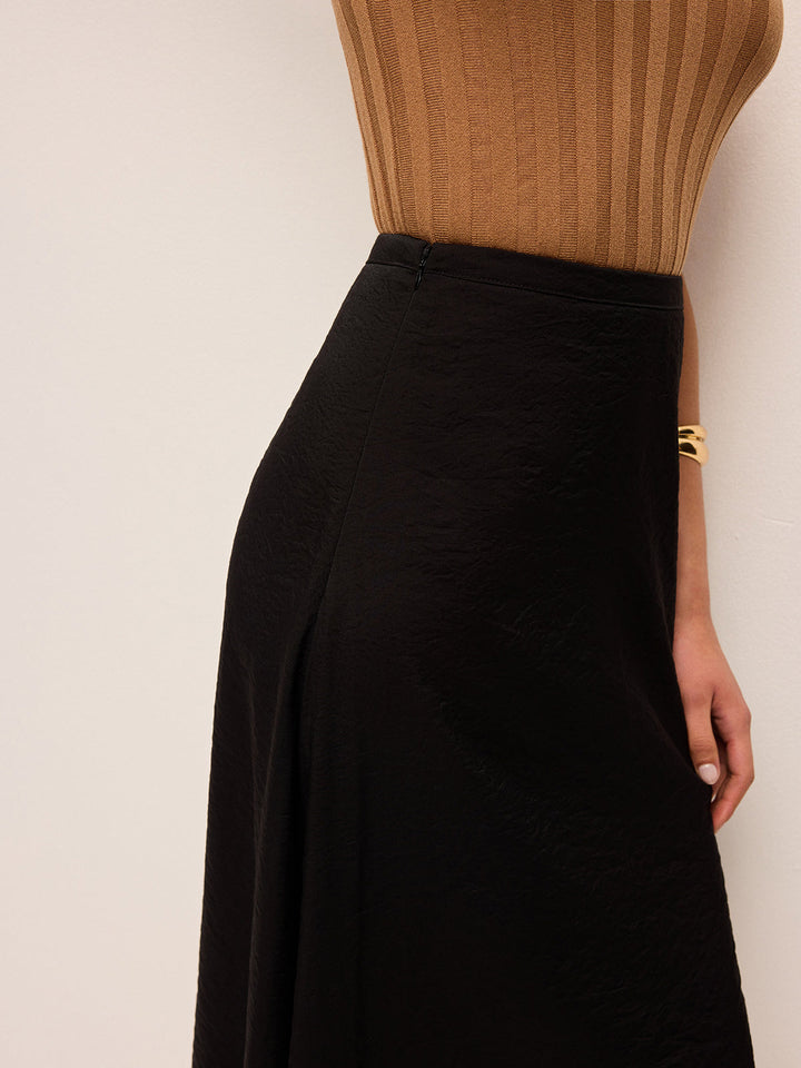 Asymmetric Hem Skirt