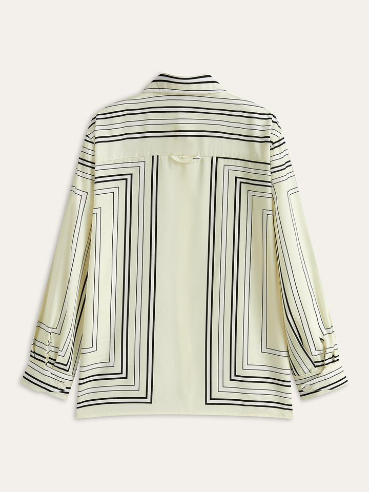 Stripe Pattern Shirt