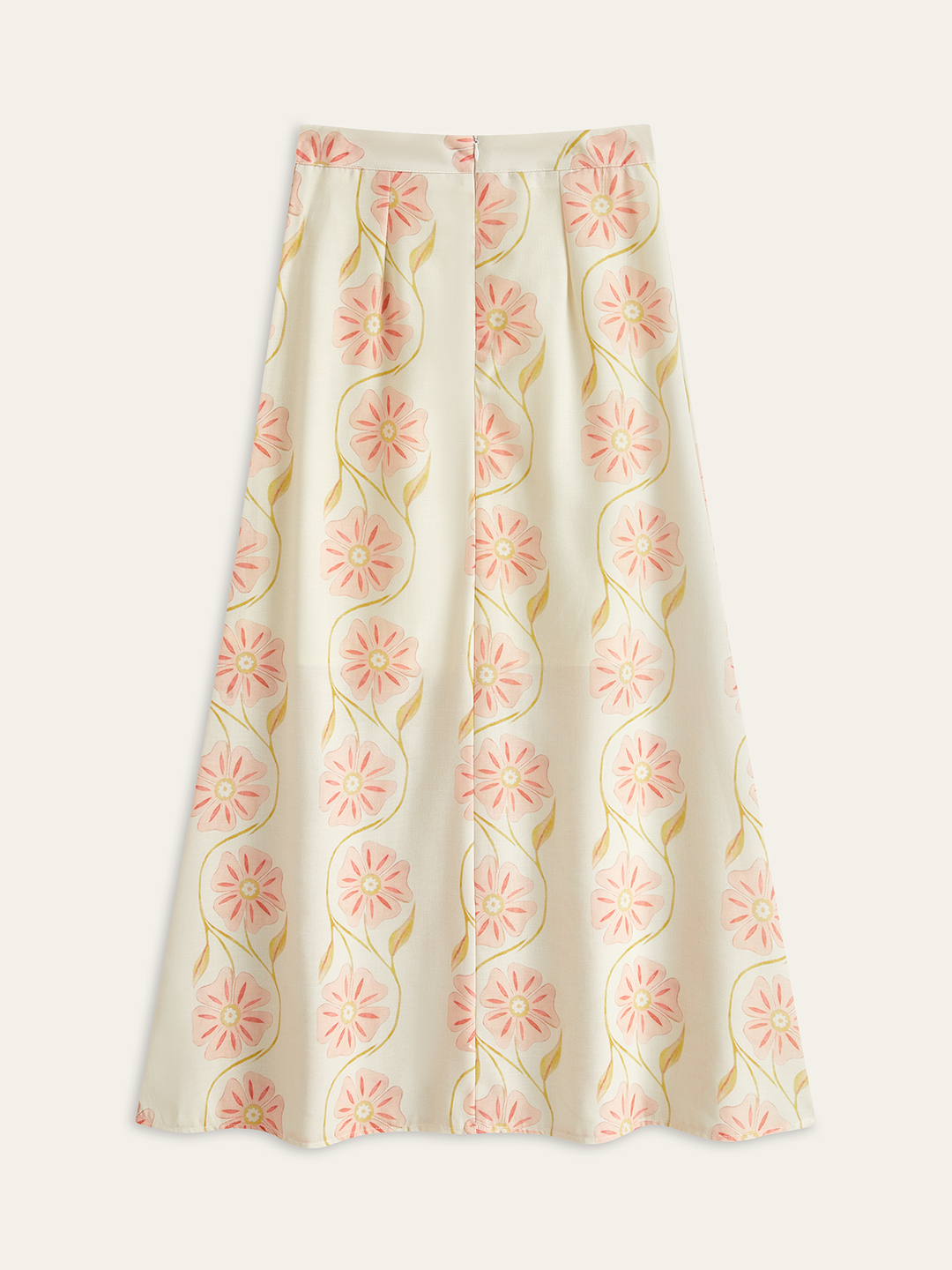 Floral Print Maxi Skirt