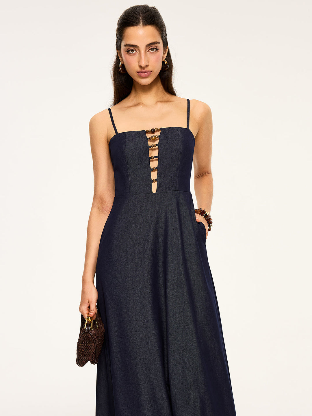 Cut-Out Maxi Dress