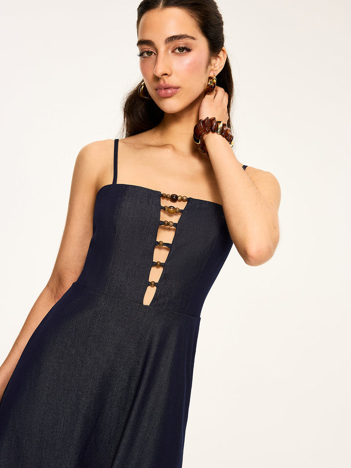 Cut-Out Maxi Dress