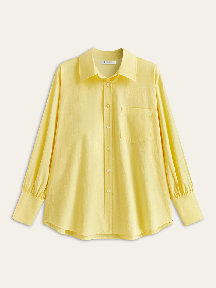 Pocketed Oversized Shirt
