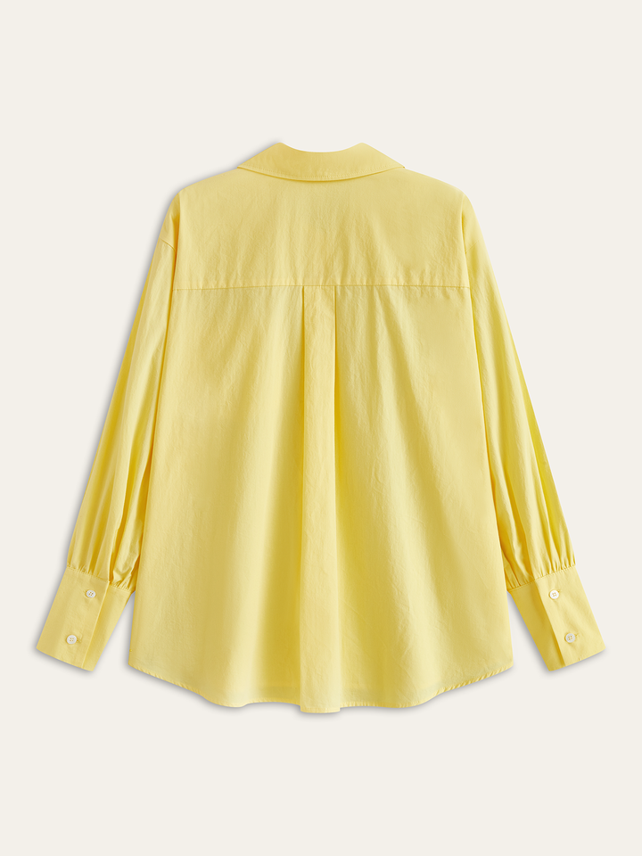 Pocketed Oversized Shirt