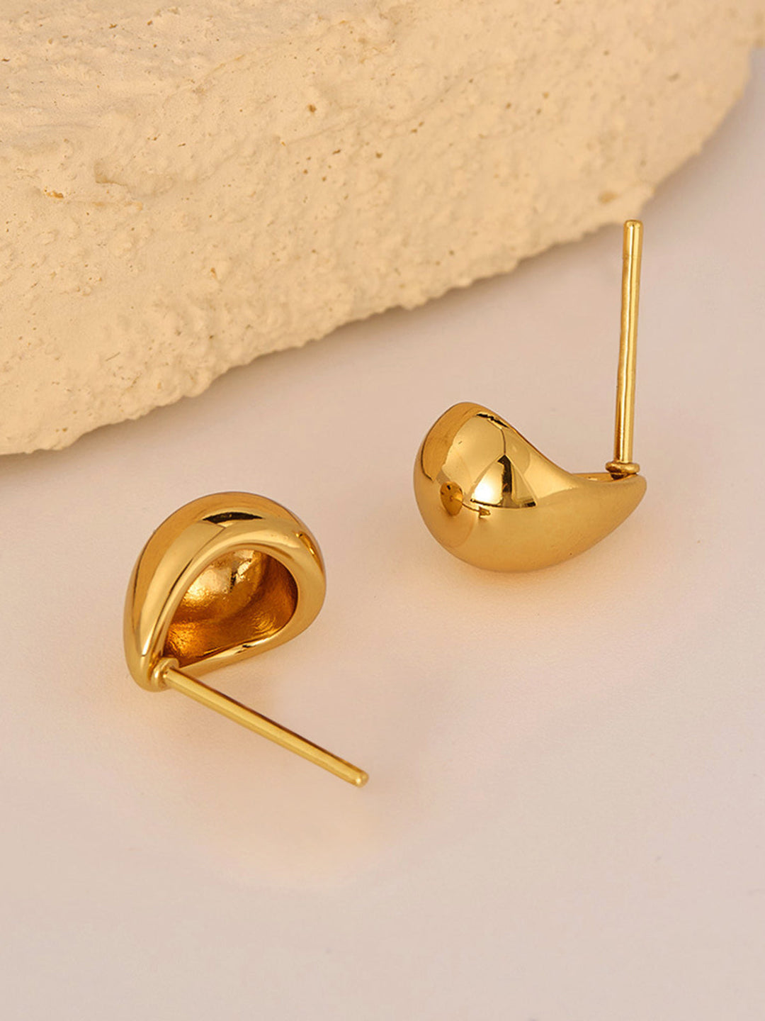 Minimalist Teardrop Stud Earrings