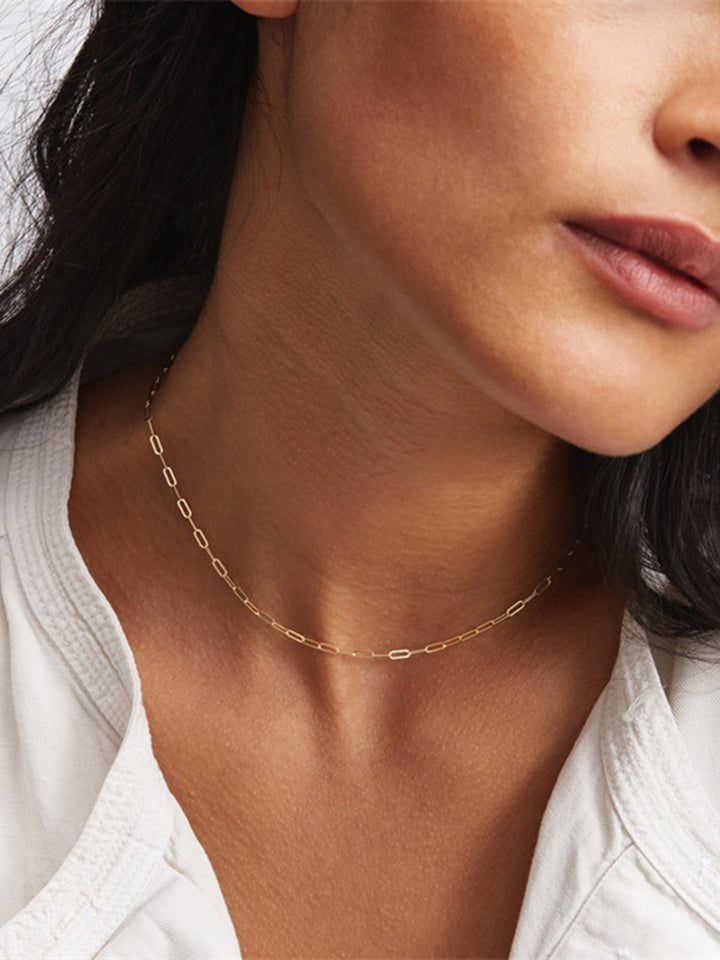 Oval Link Necklace