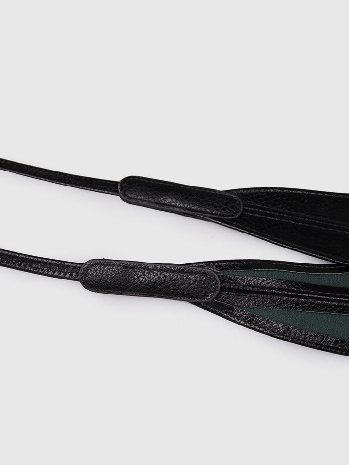 Wide Ribbon Belt