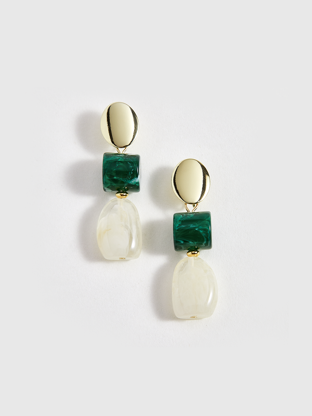Geometric Drop Earrings